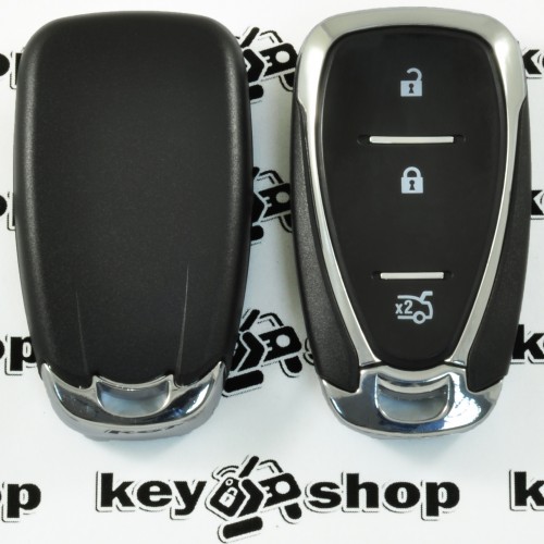 Корпус смарт ключа для Chevrolet (Шевролет) 3 - кнопки (с лезвием)