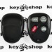 Корпус пульта для Chevrolet (Шевролет) 3 + 1 (panic) кнопки 