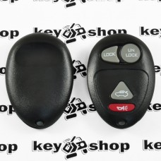    Корпус пульта для Chevrolet (Шевролет) 3 + 1 (panic) кнопки 