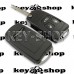 Корпус выкидного ключа для Chrysler (Крайслер) 3 кнопки (тип 2) под переделку