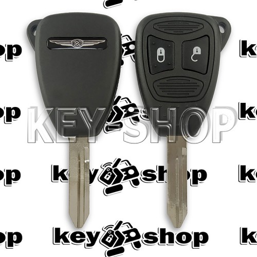 Корпус автоключа для Chrysler ( Крайслер) 2 кнопки (тип 2)