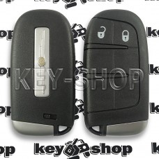       Корпус смарт ключа Chrysler (Крайслер) 2 кнопки (с логотипом)