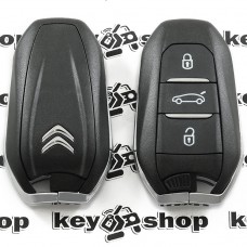   Оригинальный корпус смарт ключа для Citroen (Ситроен) 3 - кнопки