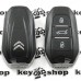   Оригинальный корпус смарт ключа для Citroen (Ситроен) 3 - кнопки