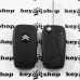 Корпус выкидного ключа для Citroen Jumper (Ситроен Джампер), 2 кнопки, (1 глухая) крепление батареи сбоку, лезвие SIP 22