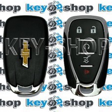 Cмарт ключ для Chevrolet (Шевролет) 4 + 1 кнопки, чип ID46 (HITAG 2),  315MHz 