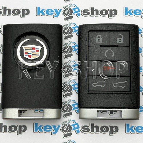  Корпус пульта  Cadillac (Кадиллак) 5 кнопок + 1 