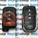 Корпус смарт ключа Toyota (Тойота) 3+1 кнопки (под переделку)