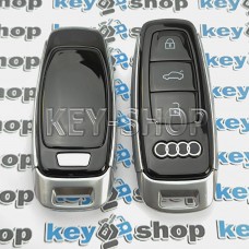Корпус смарт ключа Audi (Ауди) A6, A8, Q7, Q8 3 кнопки