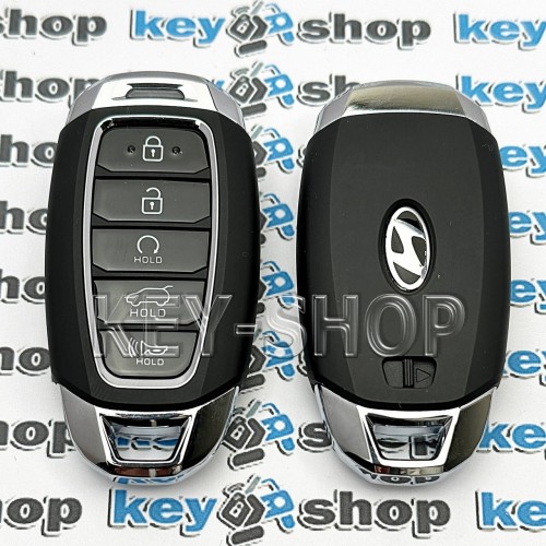 Корпус смарт ключа для Hyundai (Хундай), 4+1 кнопки (с лезвием)
