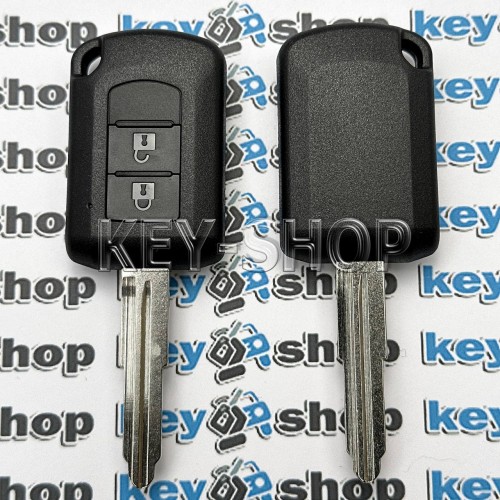 авто ключ Mitsubishi 2 кнопки, чип ID46, (PCF 7941), 433MHz , лезвие MIT 11R P/N 6370B941