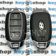 Корпус смарт ключа для Hyundai (Хундай), 3+1кнопки (с лезвием)
