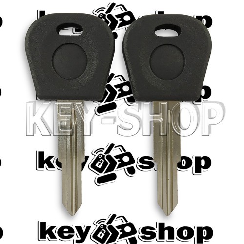 Корпус авто ключа Daewoo (Дэу), с местом под чип, лезвие DWO4R