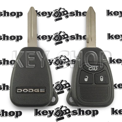 Ключ для Dodge (Додж) 3 кнопки, чип PCF7941, 433 MHz