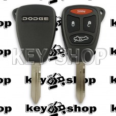 Корпус автоключа для Dodge (Джип) 3 + 1 кнопки