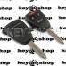 Корпус автоключа для Dodge (Джип) 3 + 1 кнопки