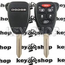 Корпус автоключа Dodge (Додж) 5 + 1 кнопки 