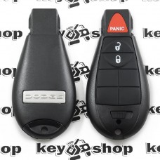 Корпус смарт ключа для Dodge (Додж) 2 + 1 кнопки