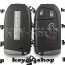 Корпус смарт ключа Dodge (Додж) 3 + 1 кнопки (с логотипом)