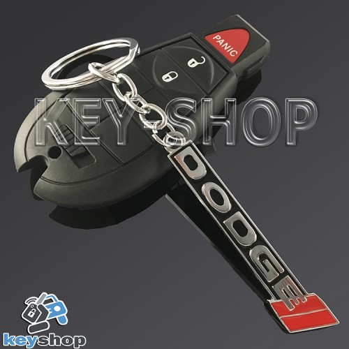 Металлический брелок для авто ключей Dodge (Додж)