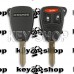 Корпус автоключа Dodge (Додж) 2+1 кнопки (тип 2)