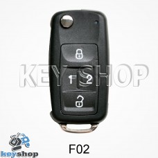 Ключ заготовка (F02_w) для программатора KEYDIY, KD-X2, KD Mini