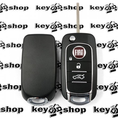 Корпус выкидного ключа Fiat (Фиат) 3 кнопки, лезвие SIP 22