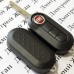     Корпус выкидного автоключа для Fiat 500  Punto, Doblo, Ducato, Fiorino, Grande Punto, Punto Evo, Punto, Qubo (Фиат Пунто, Добло, Дукато, Фиорино, Гранде Пунто, Пунто Эво, Пунто, Кубо) 3 - кнопки с лезвием SIP22
