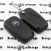   Корпус выкидного ключа для FIAT Bravo, Doblo, Dukato, Scudo, Fiorino (Фиат Браво, Добло, Дукато, Скудо, Фиорино) 2 - кнопки, с лезвием SIP22, крепление батареи сбоку