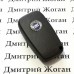 Корпус выкидного ключа для FIAT Bravo, Dukato, Scudo, Fiorino (Фиат Браво, Дукато, Скудо, Фиорино) 2 - кнопки