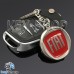 Металлический брелок для авто ключей Fiat (Фиат)