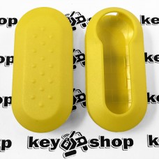 Корпус под ключ Fiat (Фиат), желтый
