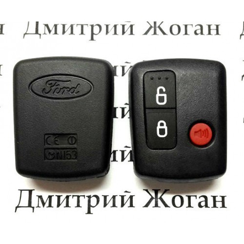 Пульт сигнализации Ford(Форд)  - 3 кнопки, 315/434 MHz