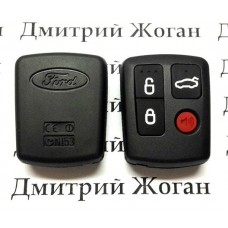 Пульт сигнализации Ford(Форд)  - 4 кнопки, 315/434 MHz