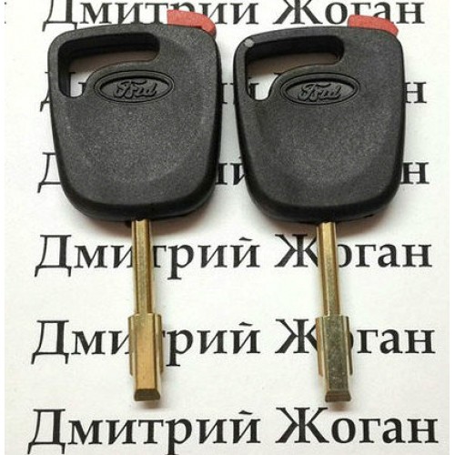 Корпус авто ключа под чип для FORD  Focus, Fiesta, Mondeo, Transid  (Форд), лезвие FO21 