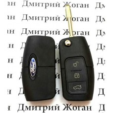    Корпус выкидного ключа для FORD (Форд) Mondeo корпус 3 - кнопки, лезвие FO21