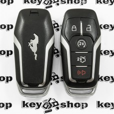    Оригинальный смарт ключ для Ford Mustang (Форд Мустанг), 4+1 (panica) кнопка, чип ID49 (Hitag Pro), 902Mhz