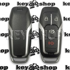 Cмарт ключ для Ford (Форд) 3 + 1 кнопки, чип ID49 (Hitag Pro), 315MHz