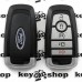   Оригинальный смарт ключ для Ford Fusion, Explorer, EDGE (Форд Фьюжн,  Эксплорер, Эдж) 4 + 1 кнопки, чип ID 49 (Hitag Pro), 902 MHz      