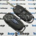 Корпус выкидного ключ для FORD  F150 , Ranger  (Форд) 2 ― кнопки , лезвие HU101(с лого)