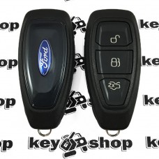Корпус смарт ключа для FORD Fiesta, Focus, Kuga, Mondeo, C-Max (Форд), 3 кнопки, тип 2