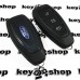 Корпус смарт ключа для FORD Fiesta, Focus, Kuga, Mondeo, C-Max (Форд), 3 кнопки, тип 2
