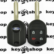           Корпус авто ключа для Ford (Форд), 3+1 кнопки с лезвием FO38R