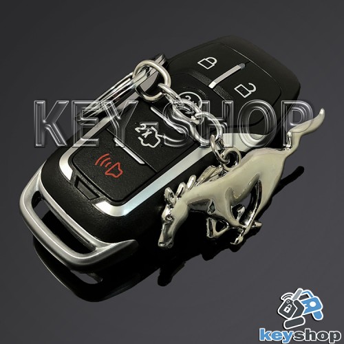  Металлический брелок для авто ключей Ford Mustang (Форд Мустанг)