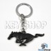 Металлический  (черный) брелок для авто ключей Ford Mustang (Форд Мустанг)