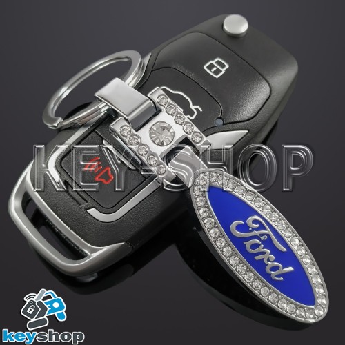 Металлический брелок для авто ключей FORD (Форд)