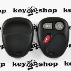 Корпус пульта для GMC (ДжиЭмСи) 2 + 1 (panic) кнопки 