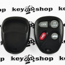 Корпус пульта для GMC (ДжиЭмСи) 3 + 1 (panic) кнопки 