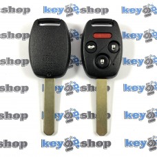 Ключ для Honda (Хонда), 3+1 кнопки, ID 46 (PCF 7961)/313.8 Mhz, Fcc ID: MLBHLIK-1T