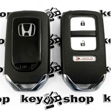 Оригинальный смарт ключ Honda Fit (2015-2017гг), HR-V (2016-2017гг), Crosstour (2014-2015гг) (Хонда) 2 + 1 кнопки, чип ID47, A2C80084900, 315Mhz
